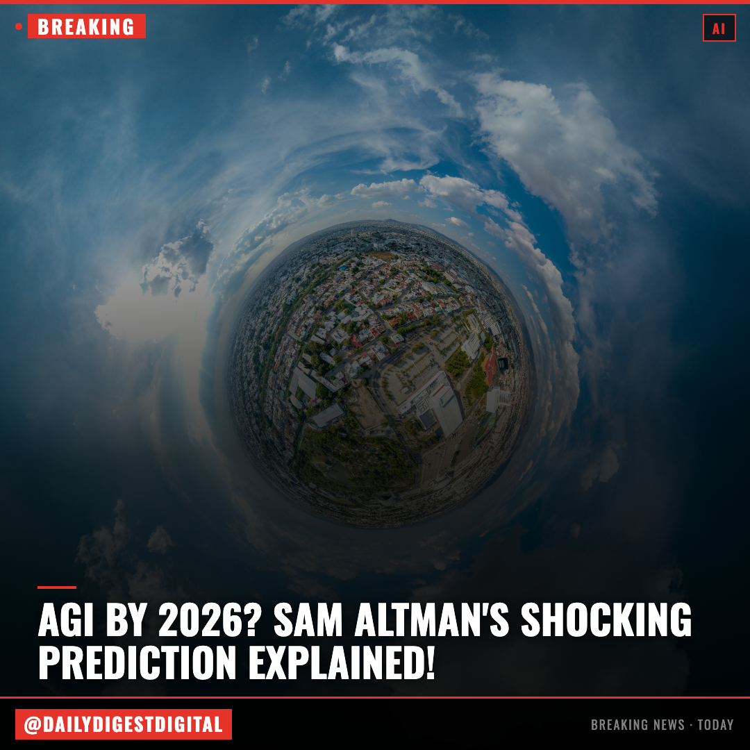 Sam Altman says AGI could arrive within the next 2 years