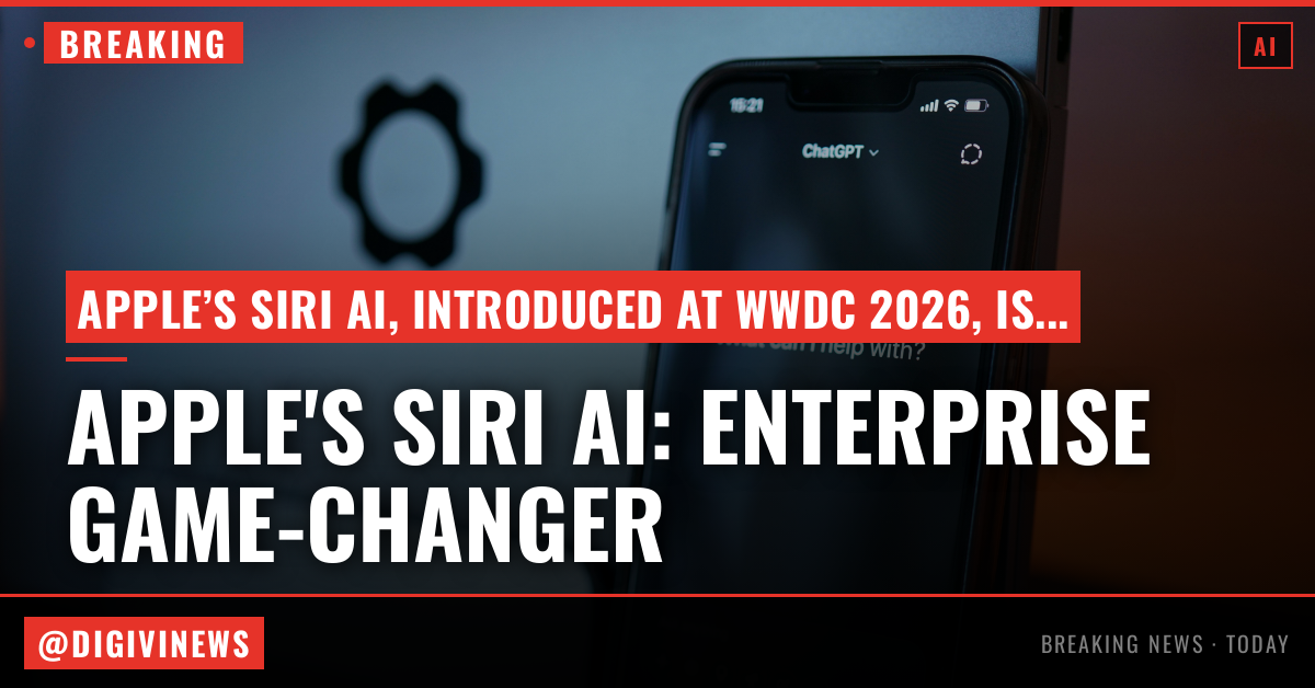 Apple’s new Siri AI is more than just a smarter assistant — it's a new enterprise app layer