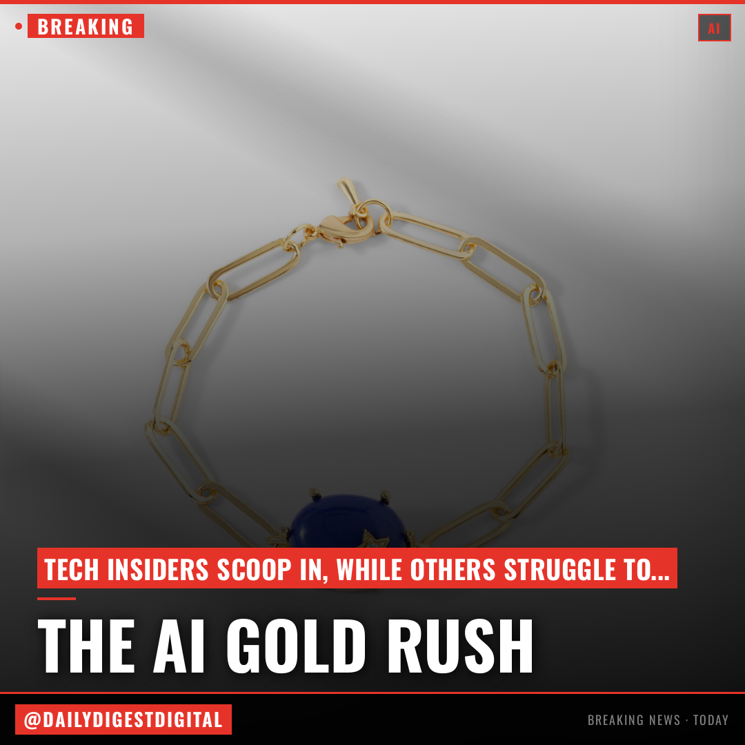 The haves and have nots of the AI gold rush