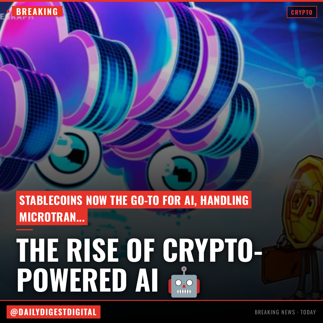 ‘Developed ecosystem’ based on crypto has sprung up for AI agents: Report
