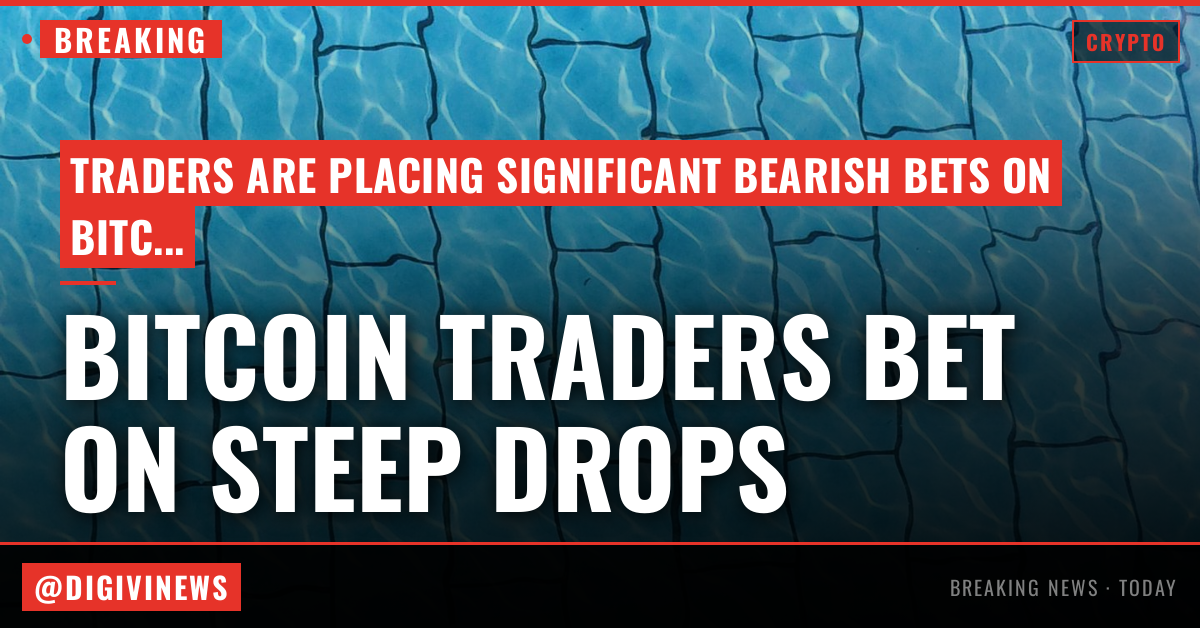 Bitcoin traders load up on bearish bets all the way down to $52,000
