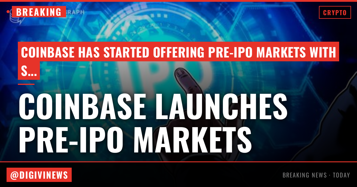 Coinbase launches pre-IPO markets, starting with Elon Musk’s SpaceX