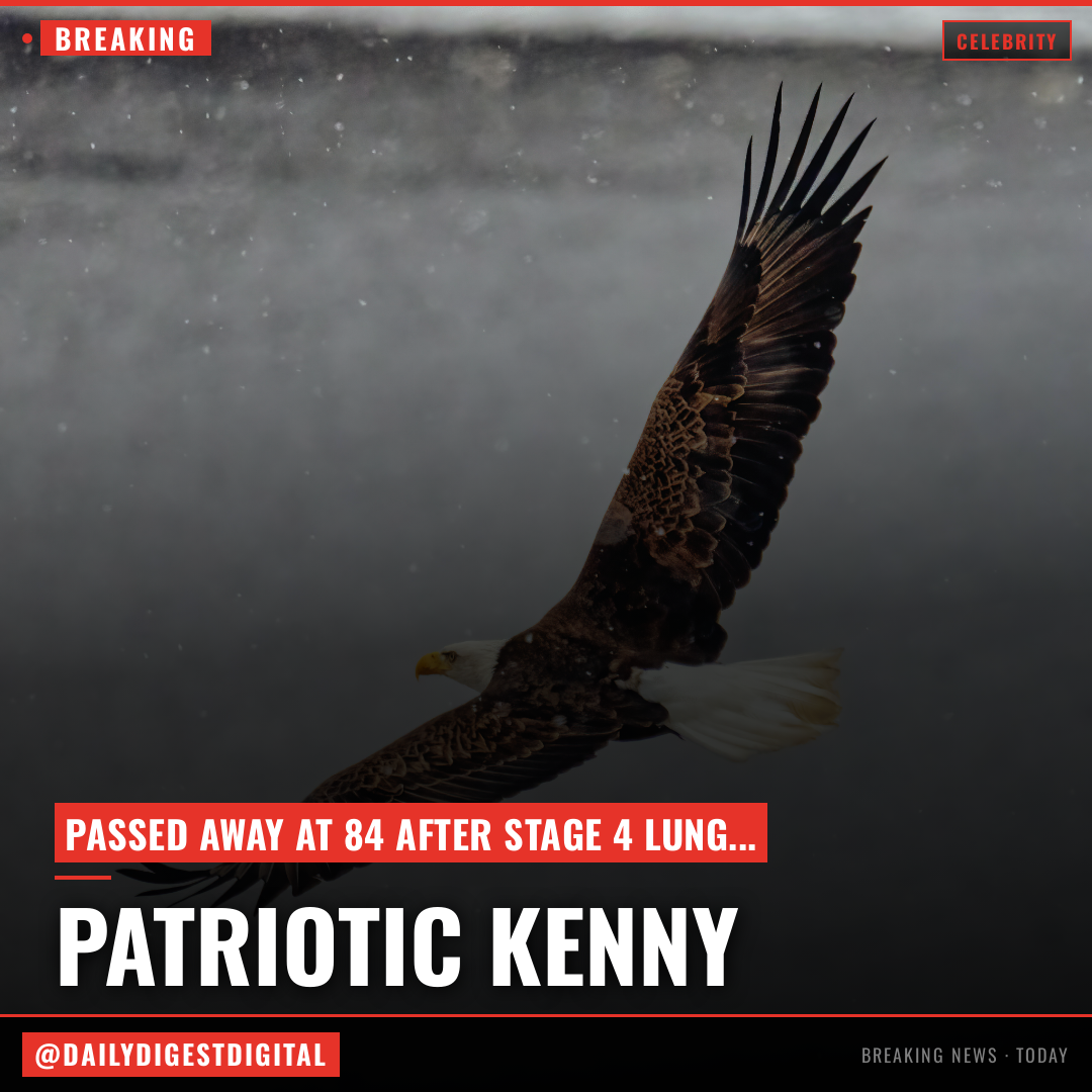 TikTok Star Patriotic Kenny Dead at 84 After Stage 4 Lung Cancer Battle