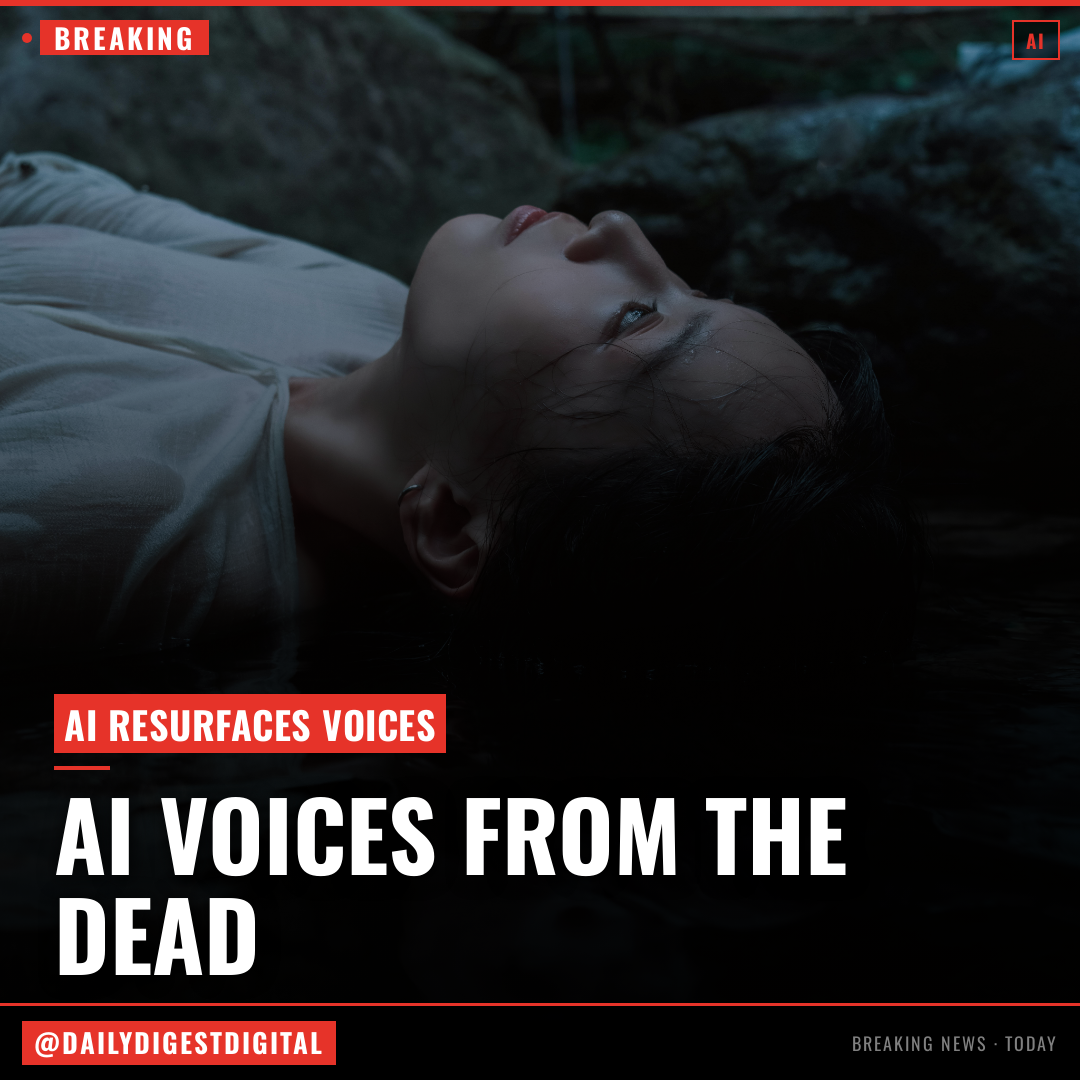 AI is being used to resurrect the voices of dead pilots
