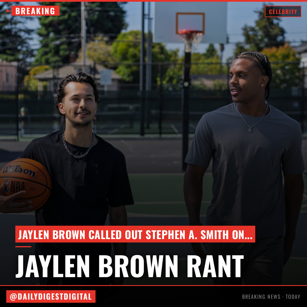 Celtics Star Jaylen Brown Rips Stephen A. Smith in NSFW Rant