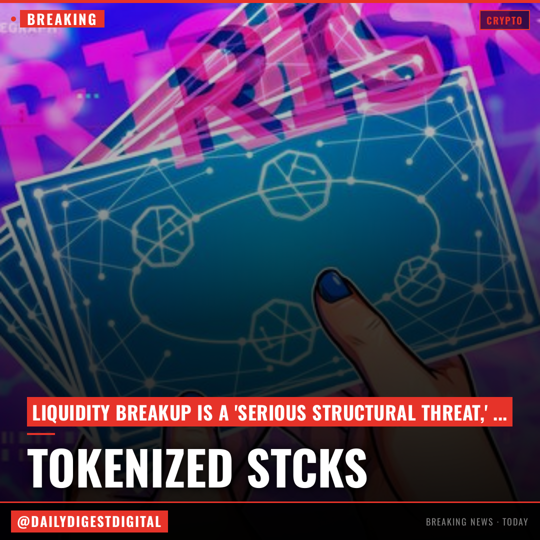 Tokenized stocks risk liquidity and revenue fragmentation: Research