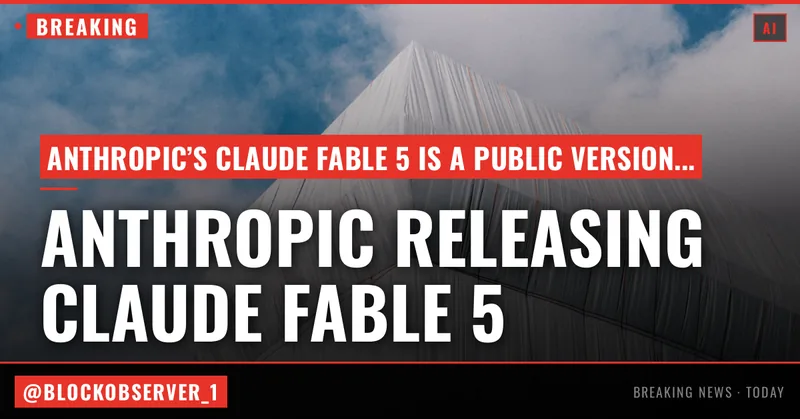 Anthropic’s Claude Fable 5 is a version of Mythos the public can access today