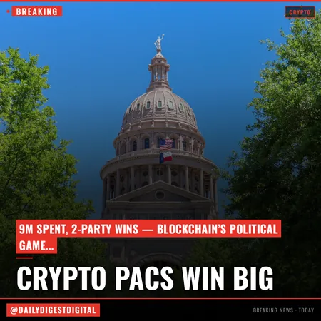 Crypto PACs spend $9 million in Texas and score wins in both parties