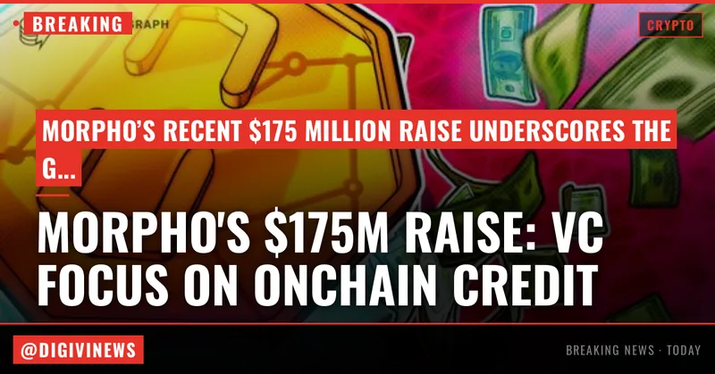 Morpho's $175M raise shows where crypto VC money is flowing