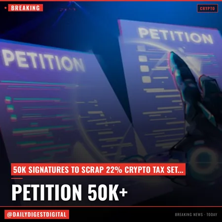Petition to scrap South Korea's crypto tax reaches 50K threshold