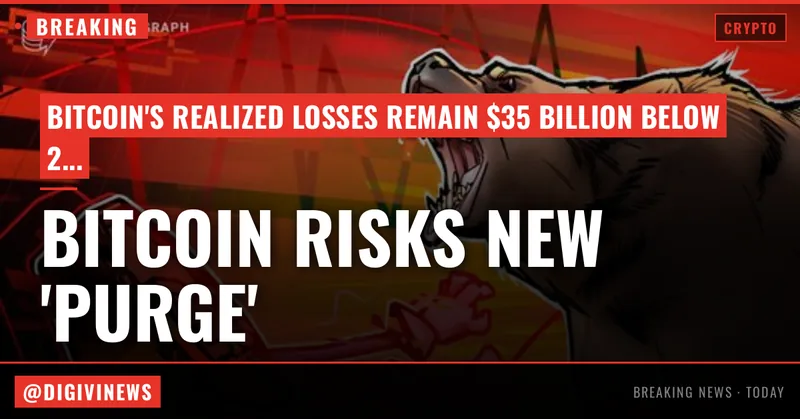 Bitcoin risks new 'purge' with bear-market losses still $35B below 2022 total