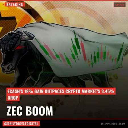 Zcash is 'running its own bull market' as ZEC price paints 88% rally setup