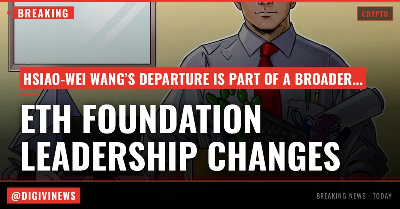 Ethereum Foundation leadership exodus continues with director’s departure