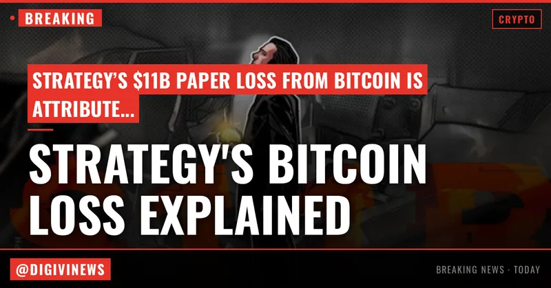 Saylor downplays Bitcoin slide as Strategy faces $11B paper loss