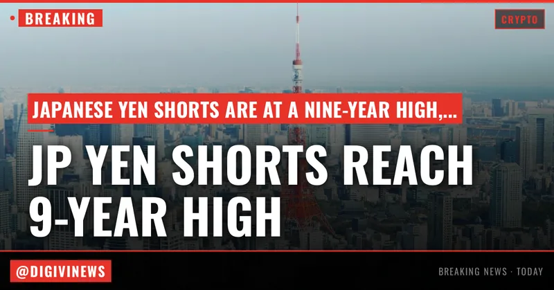 Bitcoin traders have a reason to watch Tuesday's BOJ rate decision. Yen shorts are at a nine-year high