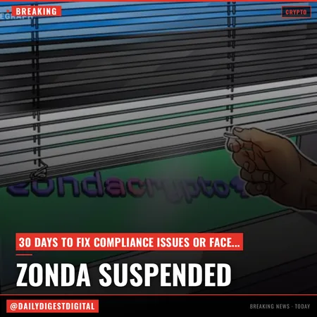 Estonian regulator partially suspends Zondacrypto operator license