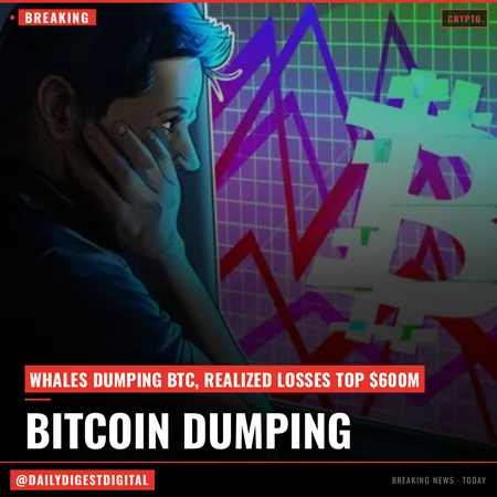Bitcoin accumulation trends weaken as realized losses jump to $600M