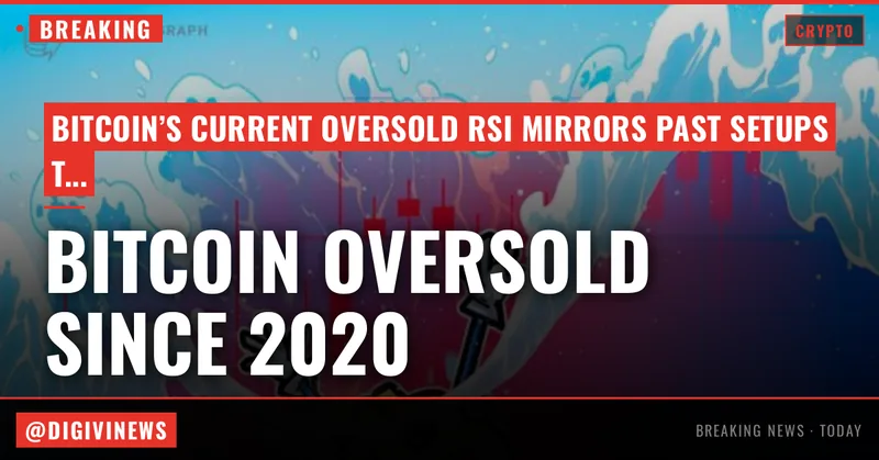 Bitcoin most oversold since 2020 crash: Can BTC rebound to $70K next?