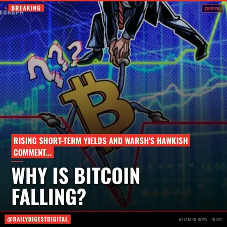 Why is Bitcoin falling despite pro-crypto Kevin Warsh becoming Fed chair?