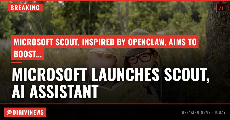 Microsoft launches Scout, an OpenClaw-inspired personal assistant