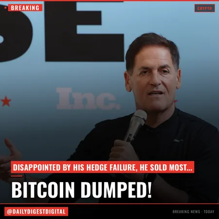 Mark Cuban says he sold most of his Bitcoin after failed hedge narrative 'disappointed' the 