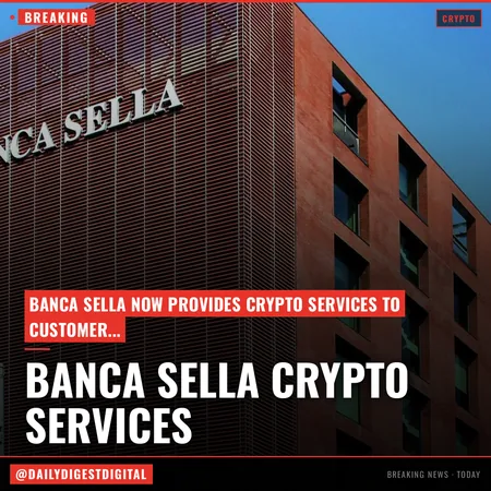Banca Sella gets green light to provide crypto services to customers in Italian first