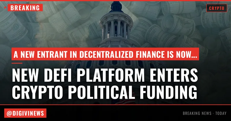 New DeFi entrant widens field of crypto political campaign funds as elections loom