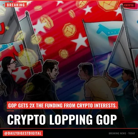 Crypto lobby spending on Republicans far outpaces Democratic support
