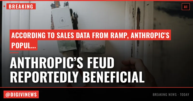 Anthropic’s latest feud with the Trump admin may actually help it, sales data suggests