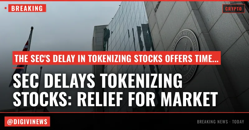 The SEC delayed tokenizing stocks, and here’s why that’s a relief