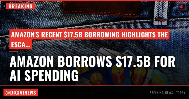 Fresh off bond sale, Amazon borrows $17.5B from banks as AI spending continues