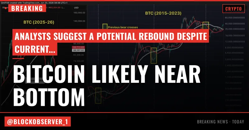 Bitcoin price has limited downside, likely near bottom, contrarian indicator suggests