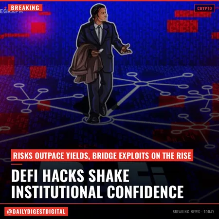 DeFi hacks shake institutional confidence as risks outpace yields