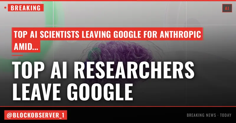 AI researchers continue to leave Google for its rivals