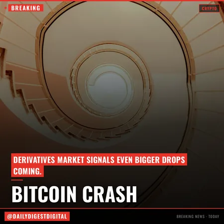 Bitcoin has shed $5,000 within days. ETF flows, derivatives say the selloff could worsen