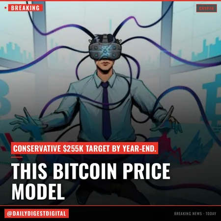 This Bitcoin price model targets ‘conservative’ $255K by year-end