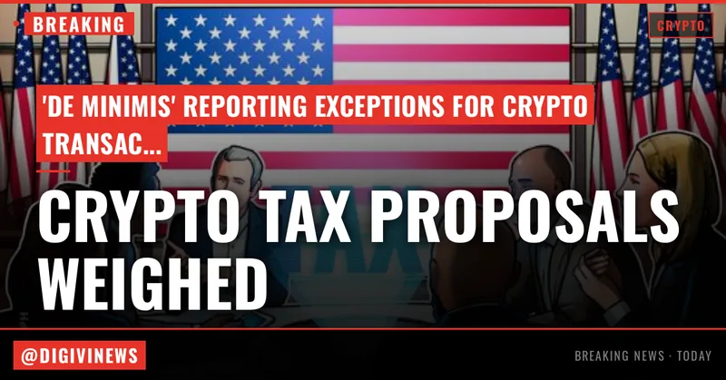 Crypto tax proposals weighed ahead of Tuesday House hearing