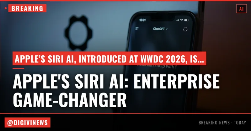Apple’s new Siri AI is more than just a smarter assistant — it's a new enterprise app layer