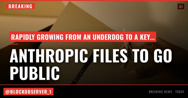 Anthropic files to go public