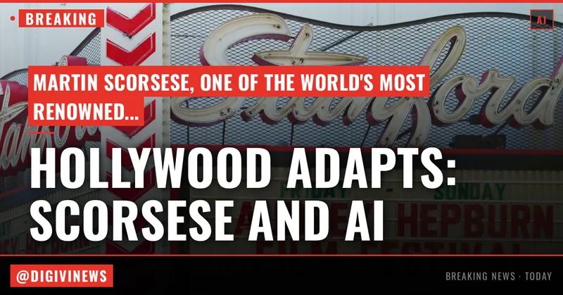 Martin Scorsese becomes the latest — and most unlikely — Hollywood voice for AI