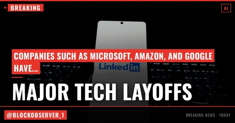 The running list: major tech layoffs in 2026 where employers cited AI