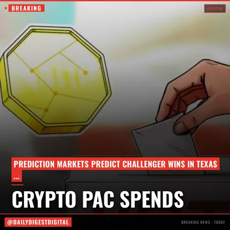 Crypto PAC money pours into Texas primary runoffs, as prediction markets favor challengers