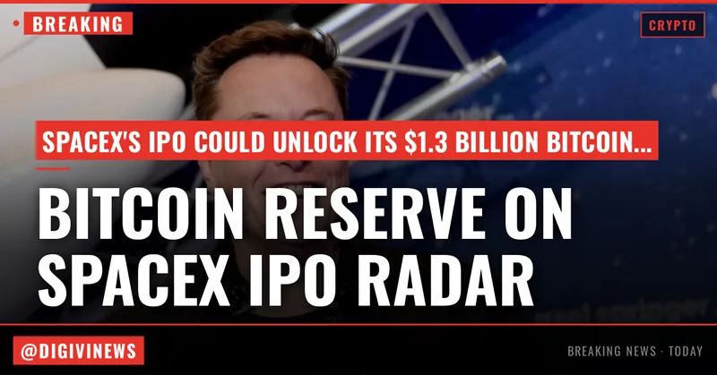 Here's what SpaceX's IPO means for its $1.3 billion bitcoin reserve