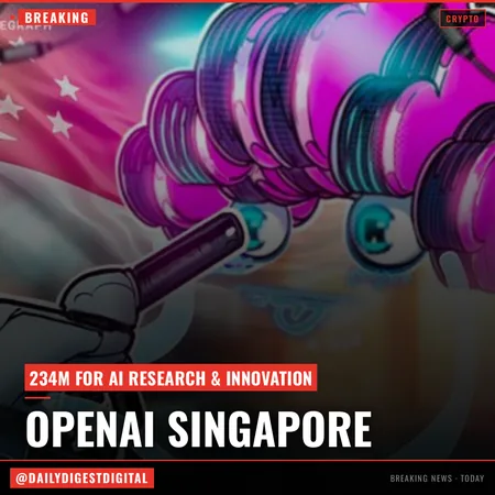 OpenAI launches overseas AI lab in Singapore with $234M commitment