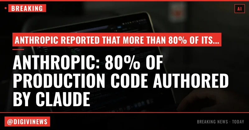 Anthropic says 80% of its new production code is now authored by Claude — how your enterprise can keep up