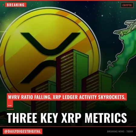 Three key XRP metrics suggest ‘explosive price expansion’ is next