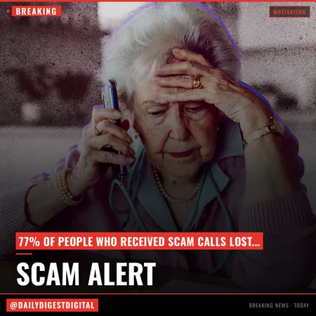 Your Next Scam Call Could Sound Exactly Like Your Child. 77% of People Who Received One Lost Money.
