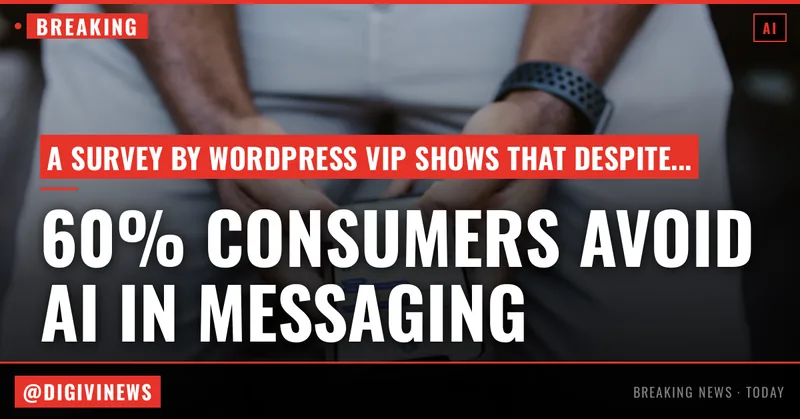Sixty percent of US consumers say ‘AI’ in brand messaging is a turnoff, survey finds
