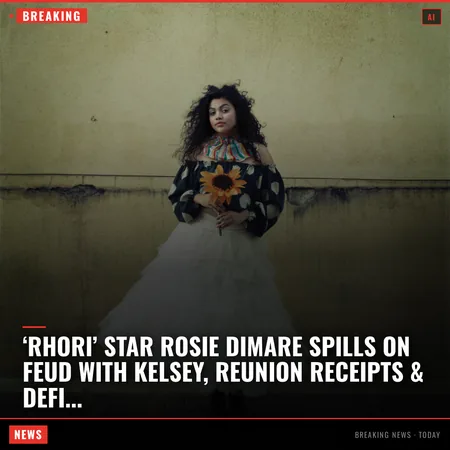 ‘RHORI’ star Rosie DiMare spills on feud with Kelsey, reunion receipts & defines ‘slam-pig’ on VRT’s Tea Time Your Tea has been served by Rosie Wood D