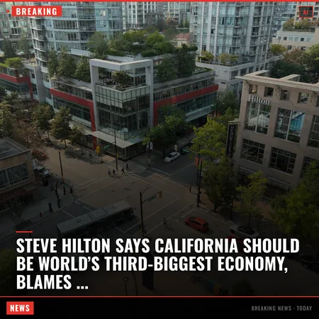 Steve Hilton says California should be world’s third-biggest economy, blames Gavin Newsom’s red tape Steve Hilton, the leading Republican in the race